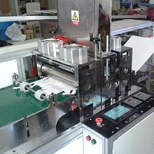 Ultrasonic glove machine